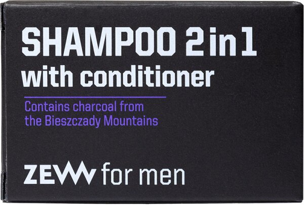 ZEW for men 2in1 Shampoo & Conditioner Soap Bar Festes Shampoo