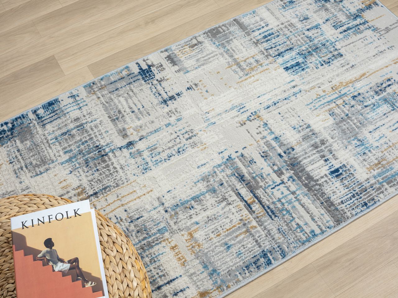 MyFlair Teppich Cozy Nest , 80cm x 150cm, Farbe Beige, rechteckig, Florhöhe 8mm