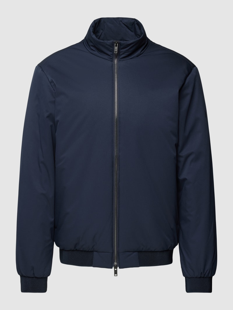Bomberjacke mit Zweiwege-Reißverschluss in marineblau