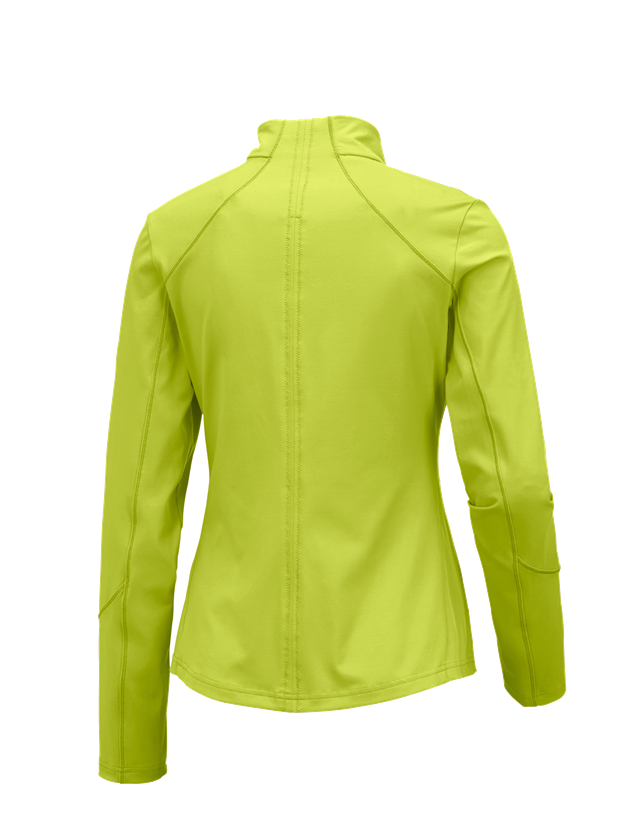 e.s. Funktions Sweatjacke solid, Damen
