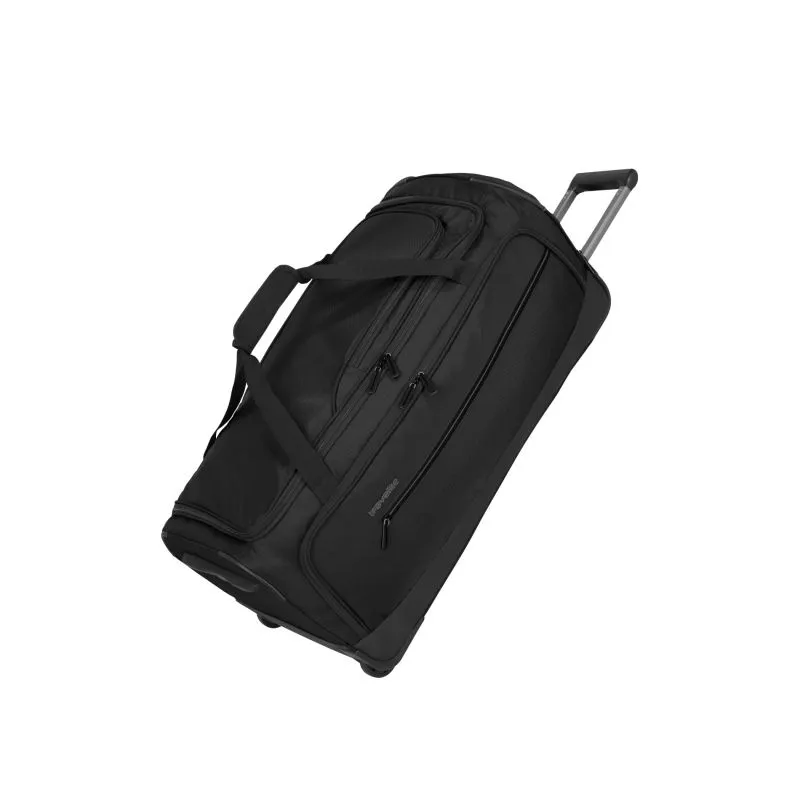 Travelite CROSSLITE Rollenreisetasche L - Schwarz