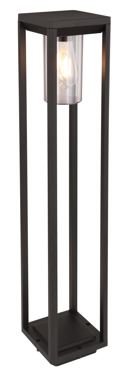 Globo Lighting - CANDELA - Außenleuchte Aluminium Druckguss schwarz matt, 1x E27 LED