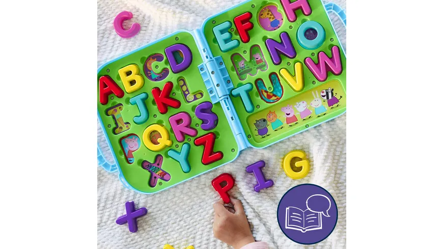 Hasbro - Peppa Pig - Peppas Buchstabenbox