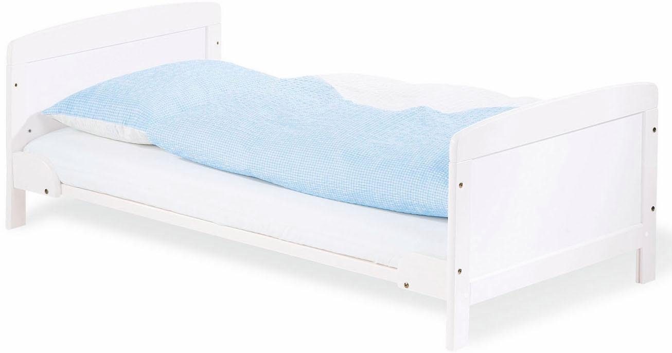 Pinolino® Babybett Viktoria, Made in Europe, Liegefläche 3-fach verstellbar, mit Schlupfsprossen
