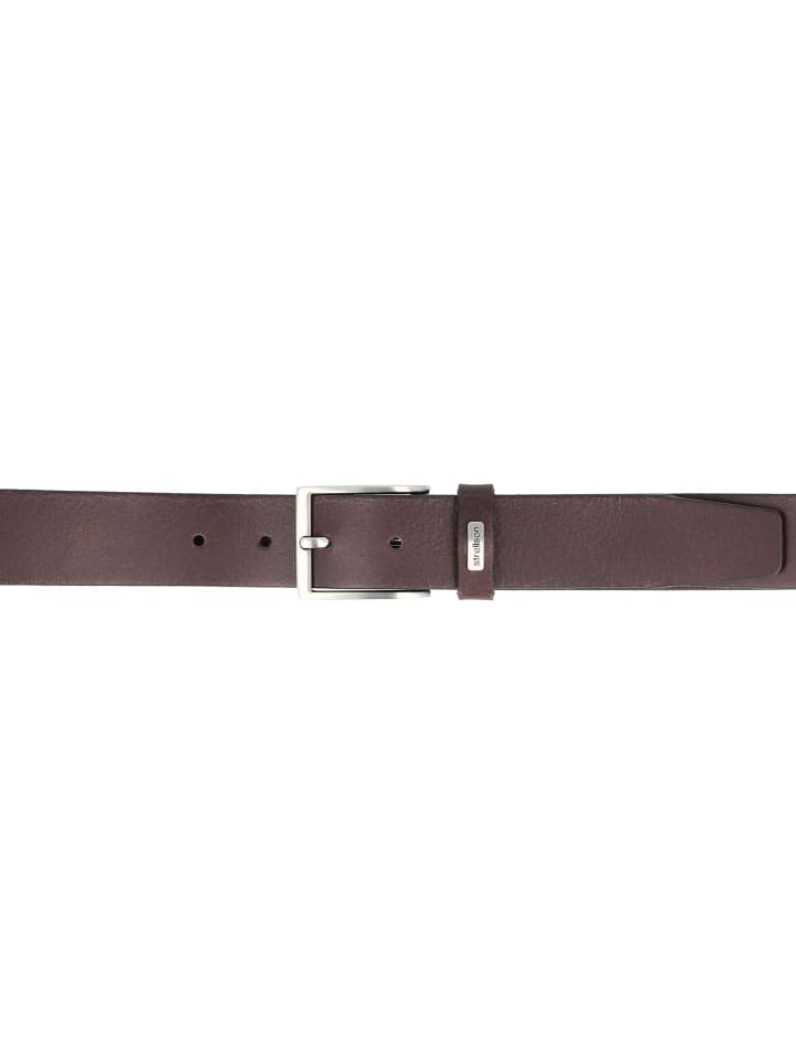 Strellson Gürtel Leder in dark brown günstig kaufen