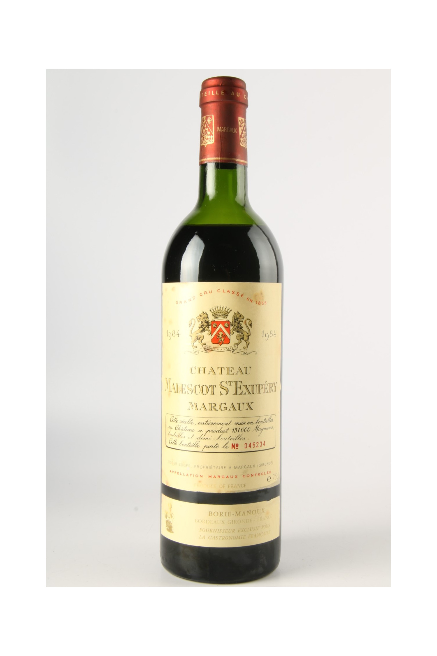Château Malescot Saint Exupery 1984, Margaux