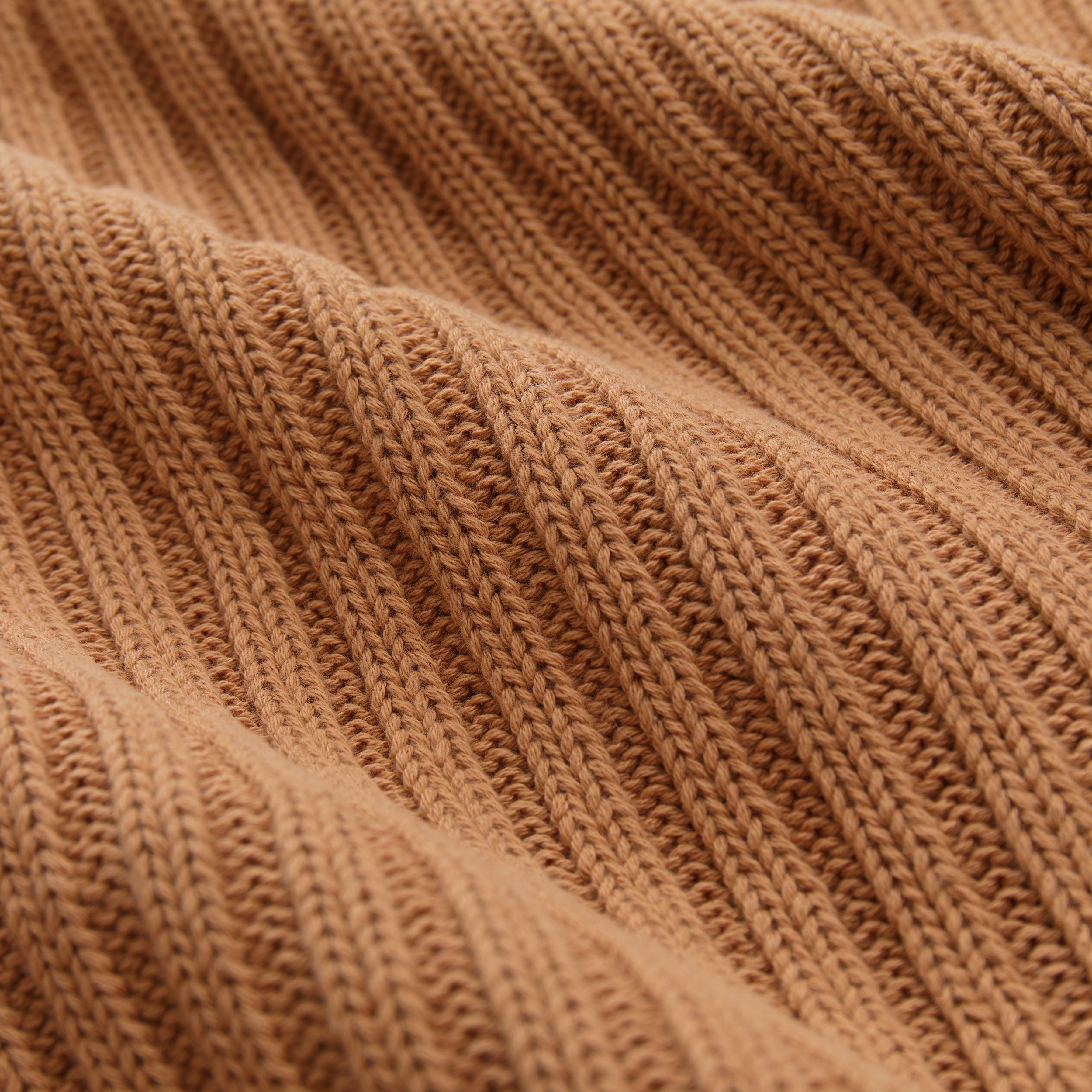 Babydecke Baumwoll-Kinderdecke Santo, Urbanara, Kinderdecke, 100% Bio-Baumwolle in schwerem Strickdesign