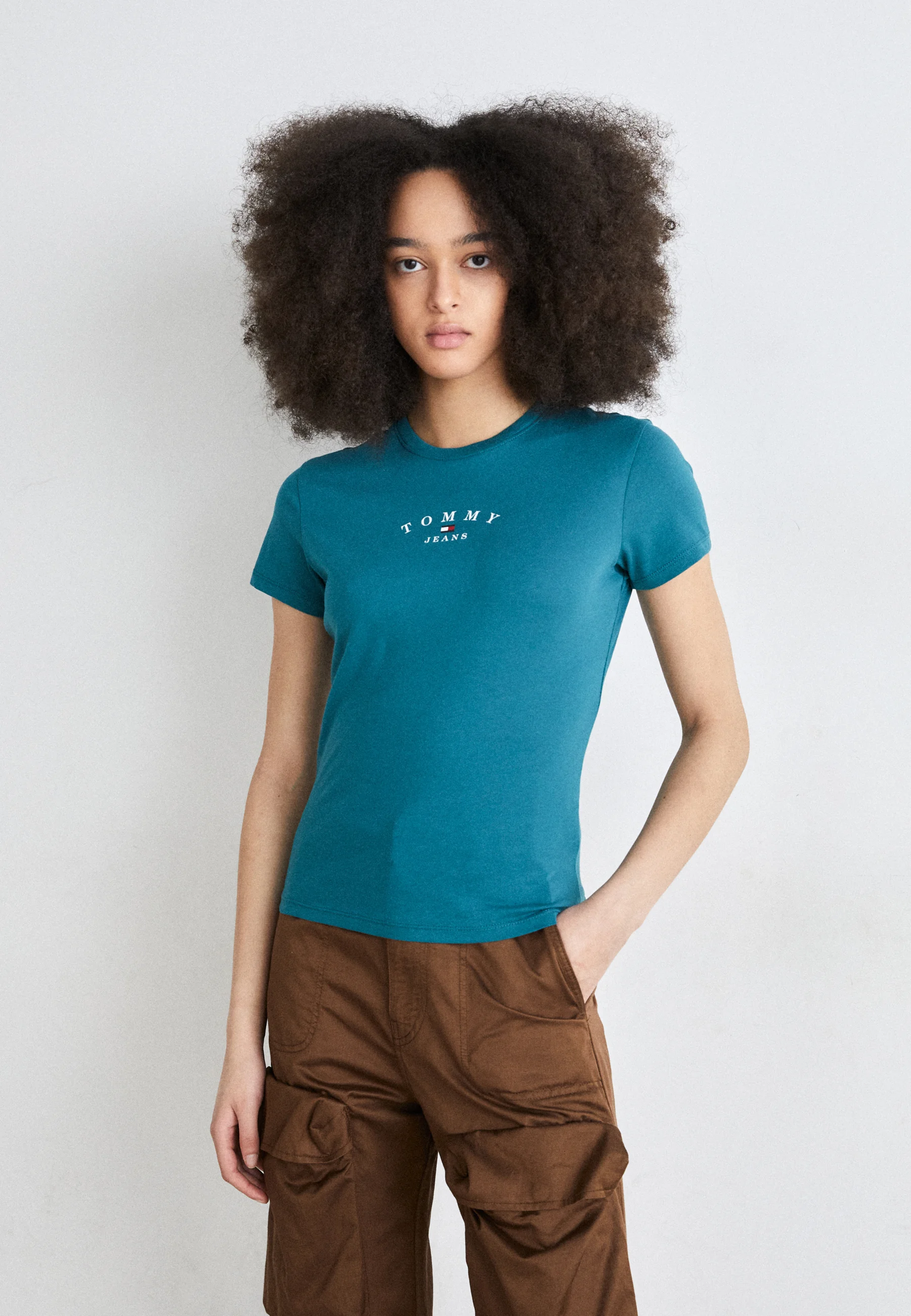 Tommy Jeans ESSENTIAL LOGO - Camiseta con estampado