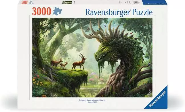 Puzzle 3000 Teile - Der Walddrache erwacht