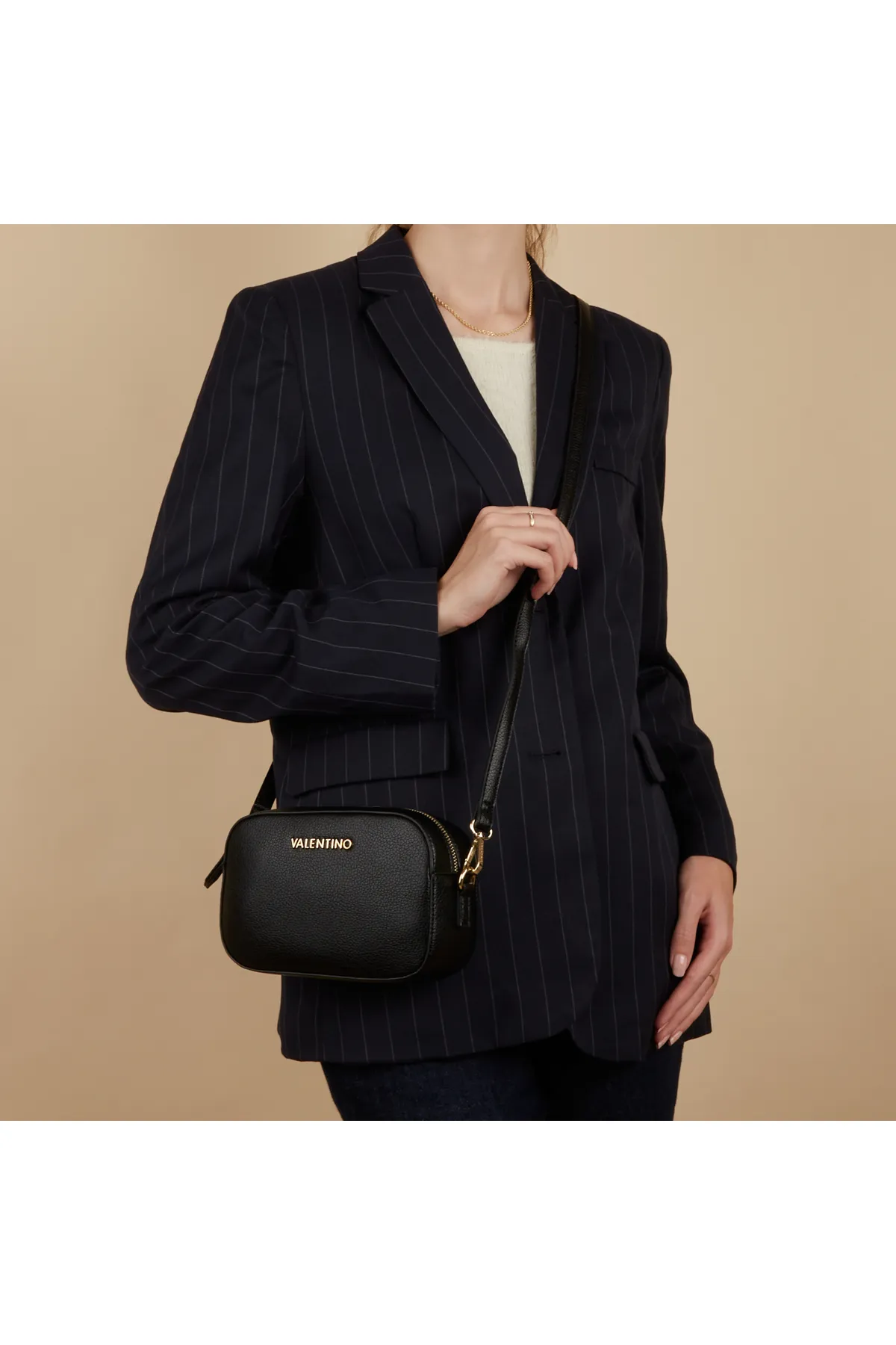 Valentino  Valentino Bags Special Martu Schwarze Umhängetasche VBS5UD05NERO