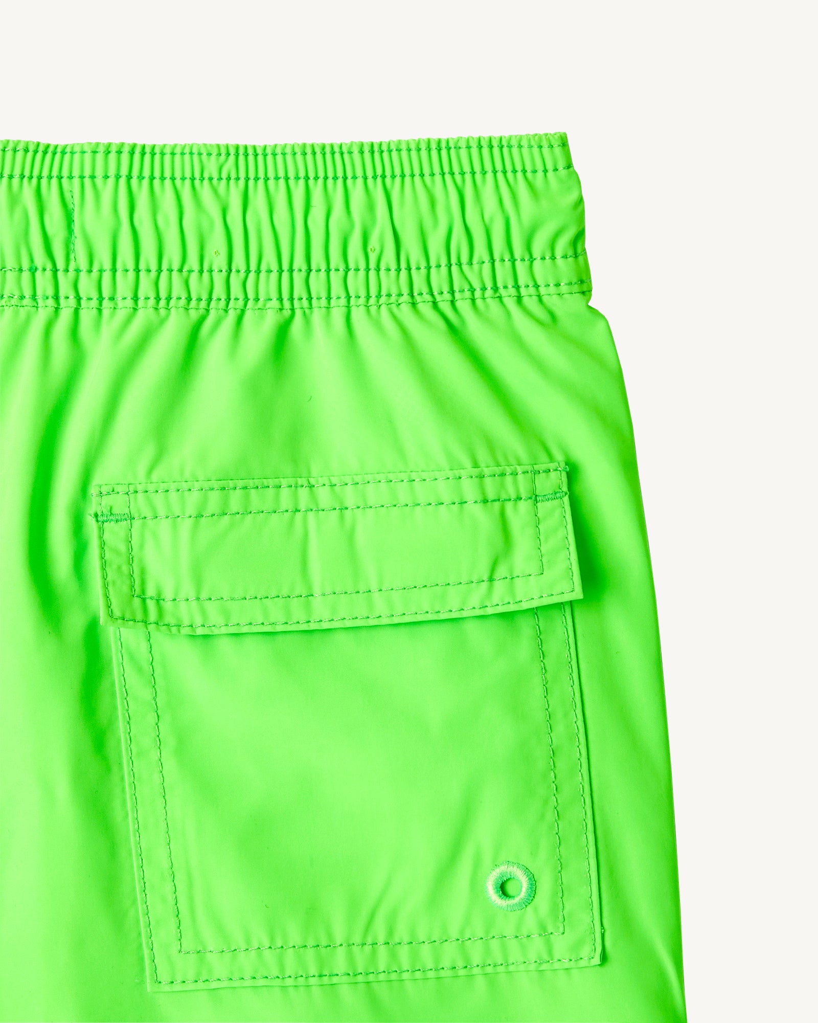 Short de bain Vert fluo enfant Cassis