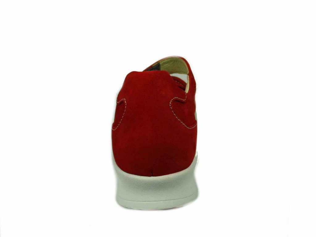 WOLKY Komfort Slipper rot