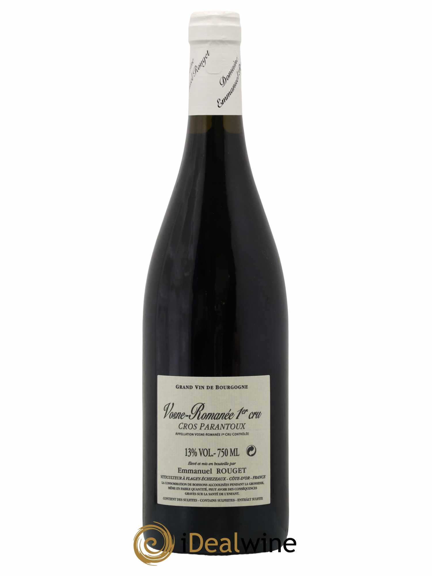 Vosne-Romanée 1er Cru Cros Parantoux Emmanuel Rouget  2021 - Lot de 1 Bouteille