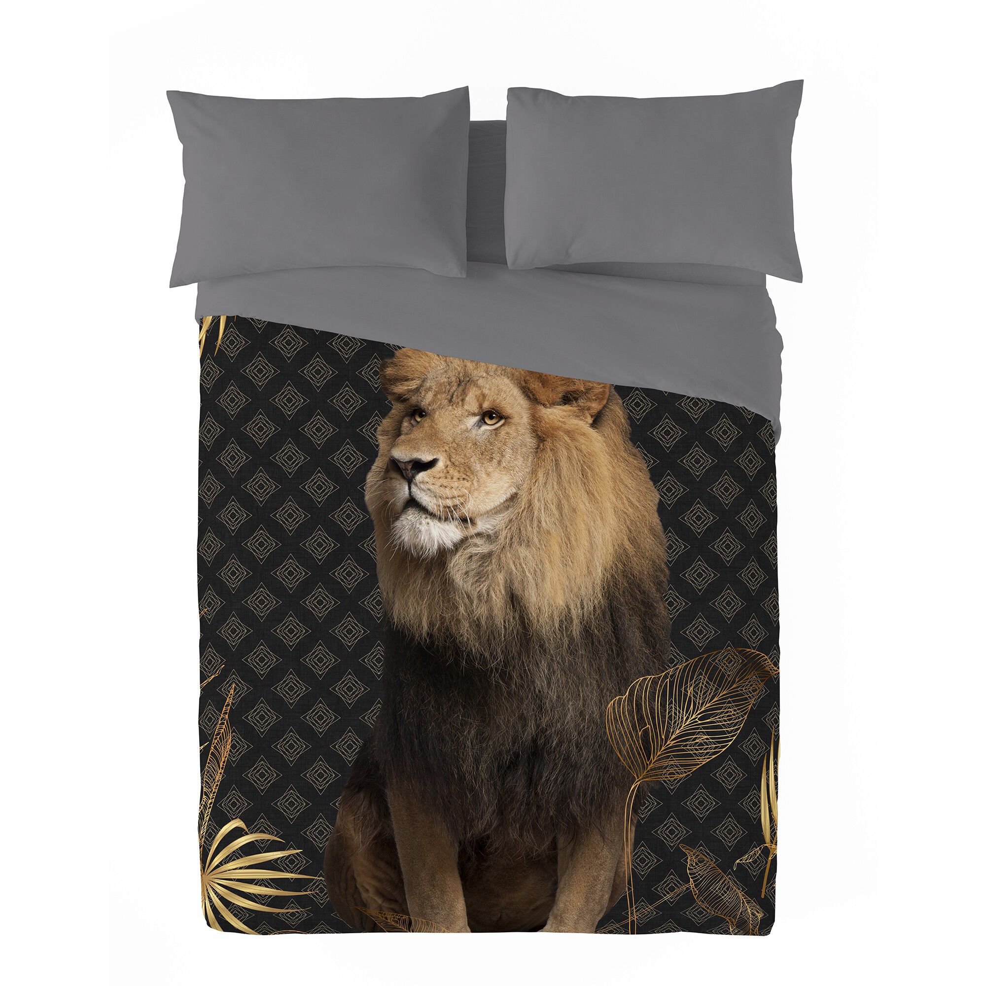 Couette microfibre imprimé lion 200 g/m²
