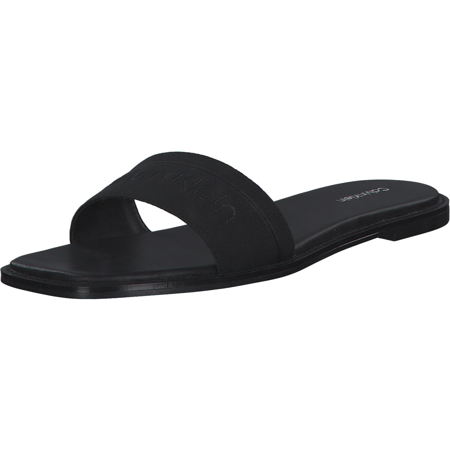 Calvin Klein HW0HW00817, Plateau-Pantoletten, Damen, CK black