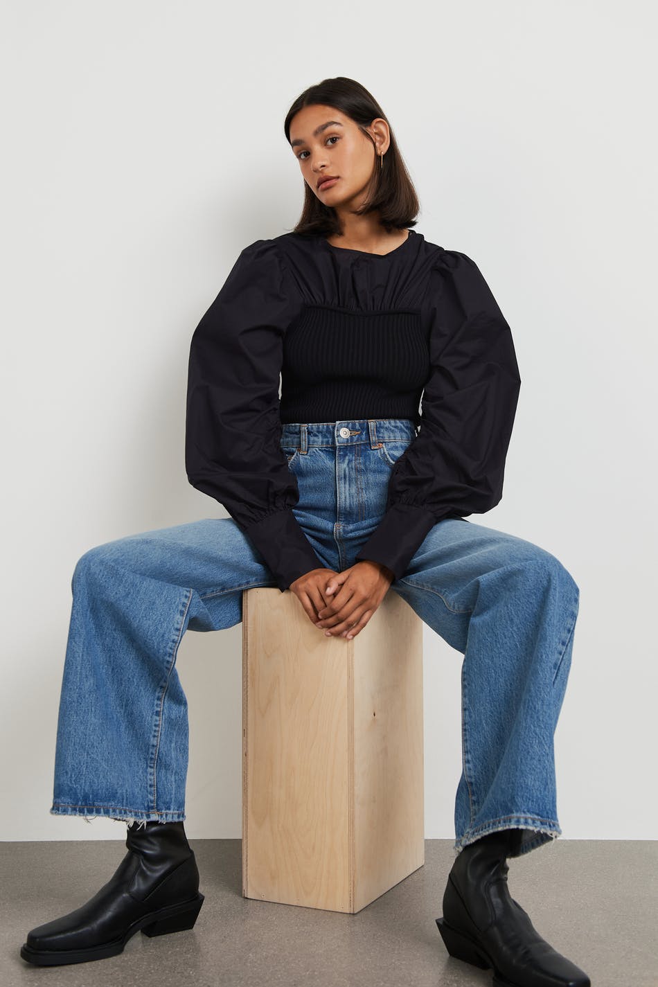 Demi blouse