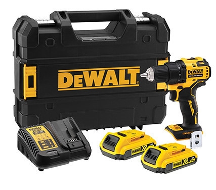 DeWalt DCD708D2T-QW Skruetrækker/Borremaskine 18V 2.0Ah Li-Ion