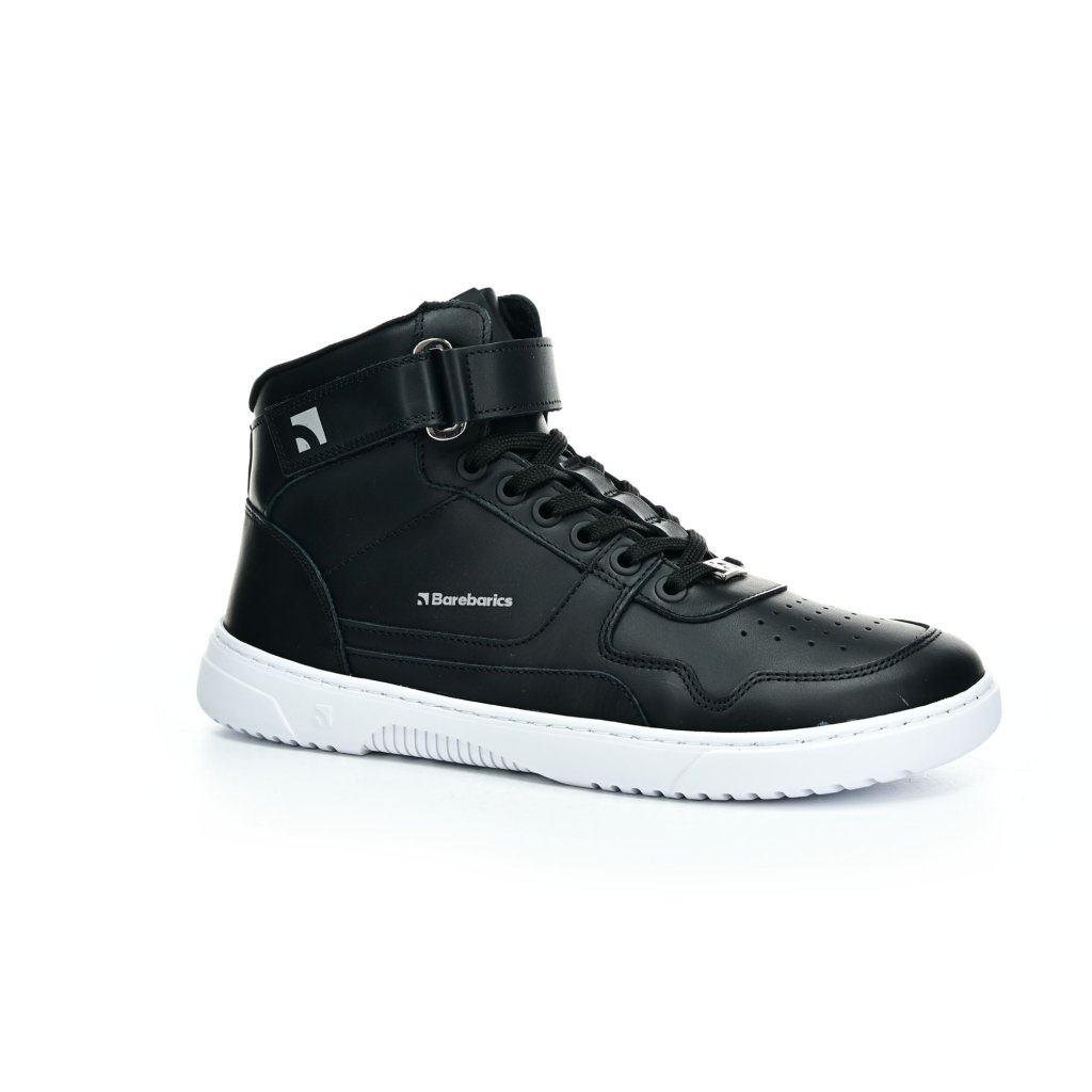 Be Lenka Barebarics Zing High Top Black White knöchelhohe Barfußsneakers