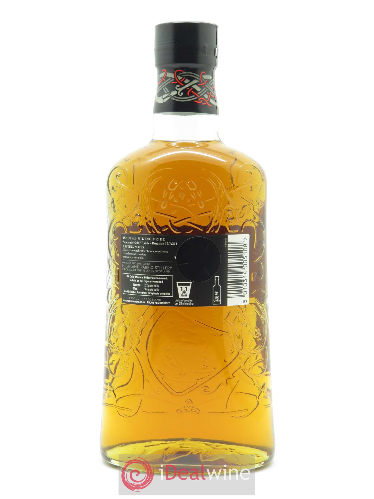 Highland Park 18 years Of. (70 cl)  - Lot de 1 Bouteille