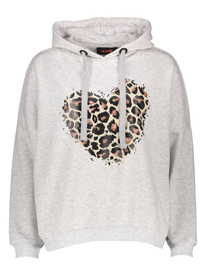 miss goodlife Hoodie in Hellgrau günstig kaufen