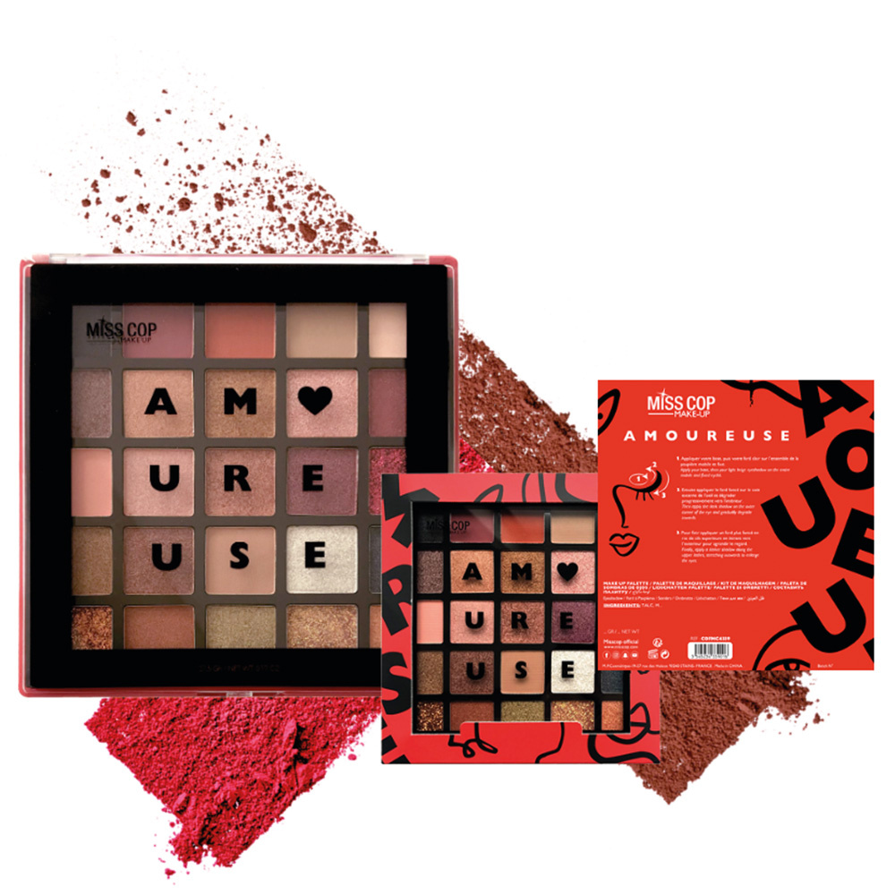 miss cop Amoureuse Coffret maquillage