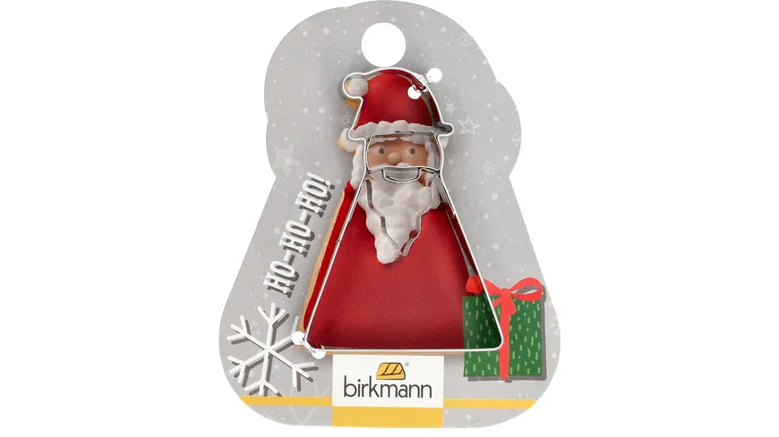 RBV BIRKMANN Ausstechform Weihnachtsmann geom. 6,3cm