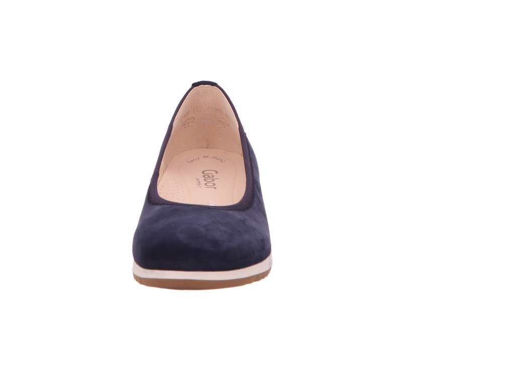 GABOR Ballerinas blau Gabor Comfort sportliche Ballerinas 42.4
