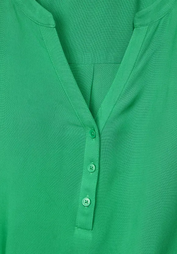 CECIL Bluse mit Elastiksaum