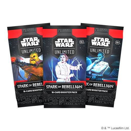 Star Wars: Unlimited - Spark of Rebellion (Booster-Display) (engl.)