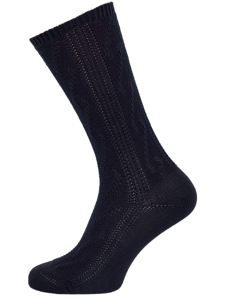 Lusana Strumpf LN3524 in marine günstig kaufen