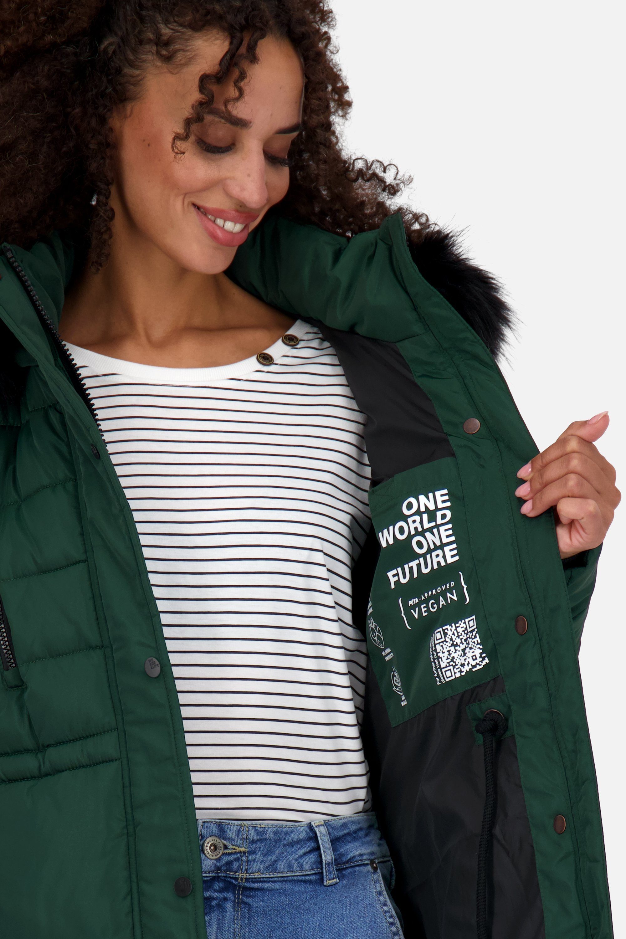 Alife & Kickin Winterjacke NicolaAK A Puffer Coat Damen Winterjacke, Jacke, Steppjacke