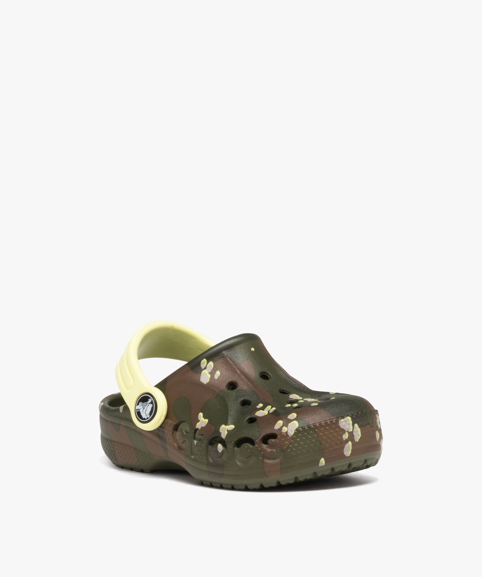 Sabots souples Garçon imprimés - Crocs kaki | GEMO