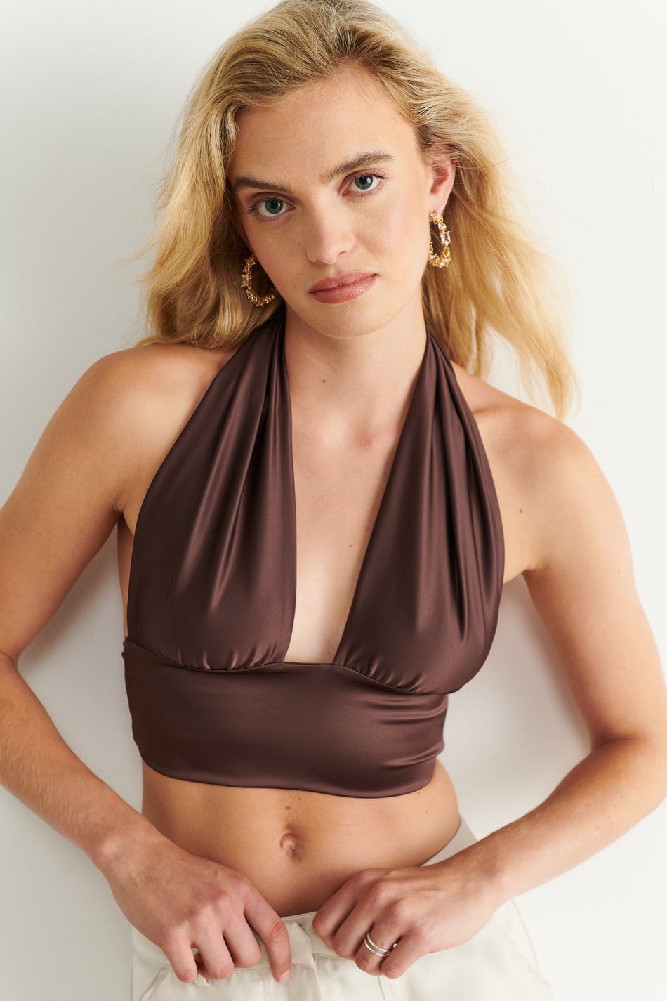 Pia halterneck top