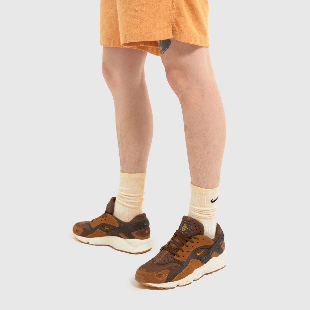 Nike Huarache Runner – Bruna flerfärgade sneakers