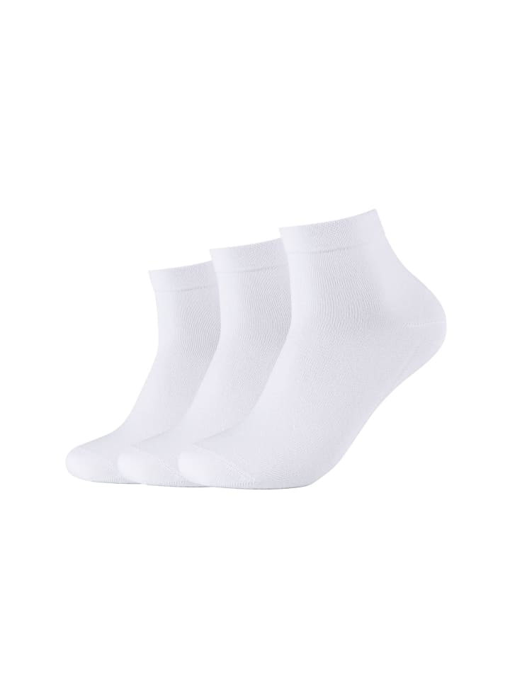 camano Kurzsocken 9er Pack ca-soft in Weiß günstig kaufen