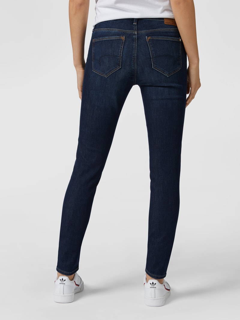 Super Skinny Fit Jeans mit Stretch-Anteil Modell 'Adriana' in blau