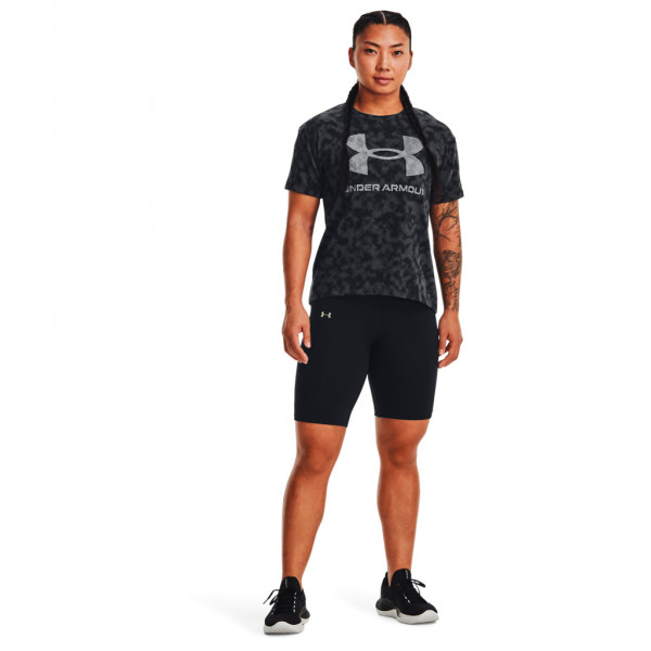 Under Armour - Women's Logo AOP Heavyweight S/S - T-Shirt