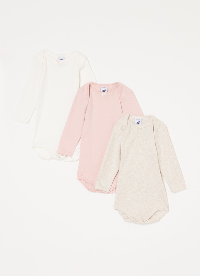 Tuta Petit Bateau, set di 3