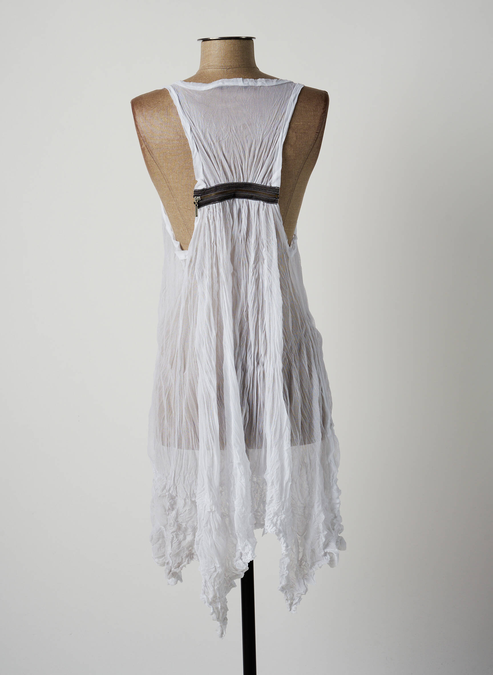 Lauren Vidal Tuniquesansmanche Femme couleur blanc