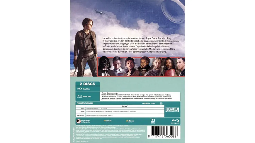 Rogue One: A Star Wars Story - Line Look 2020  (+ Bonus-Disc)