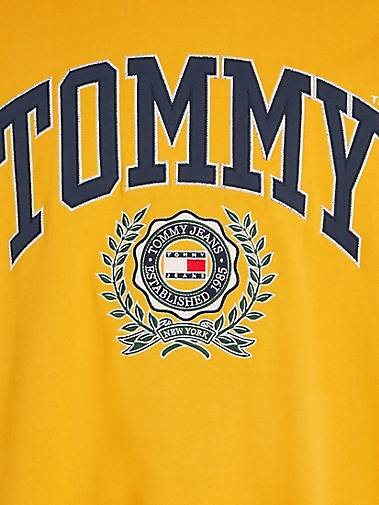 TOMMY-JEANS Herren Sweatshirt BOXY COLLEGE GRAPHIC CREW