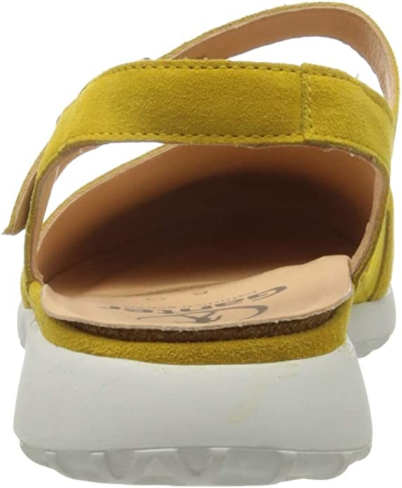 GANTER Klassische Sandalen gelb