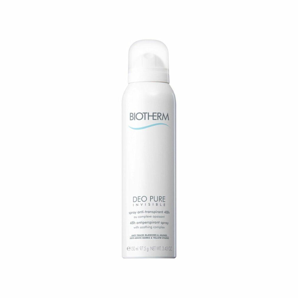 BIOTHERM Deo-Zerstäuber Biotherm Deo Pure Invisible 48H Spray 150ml