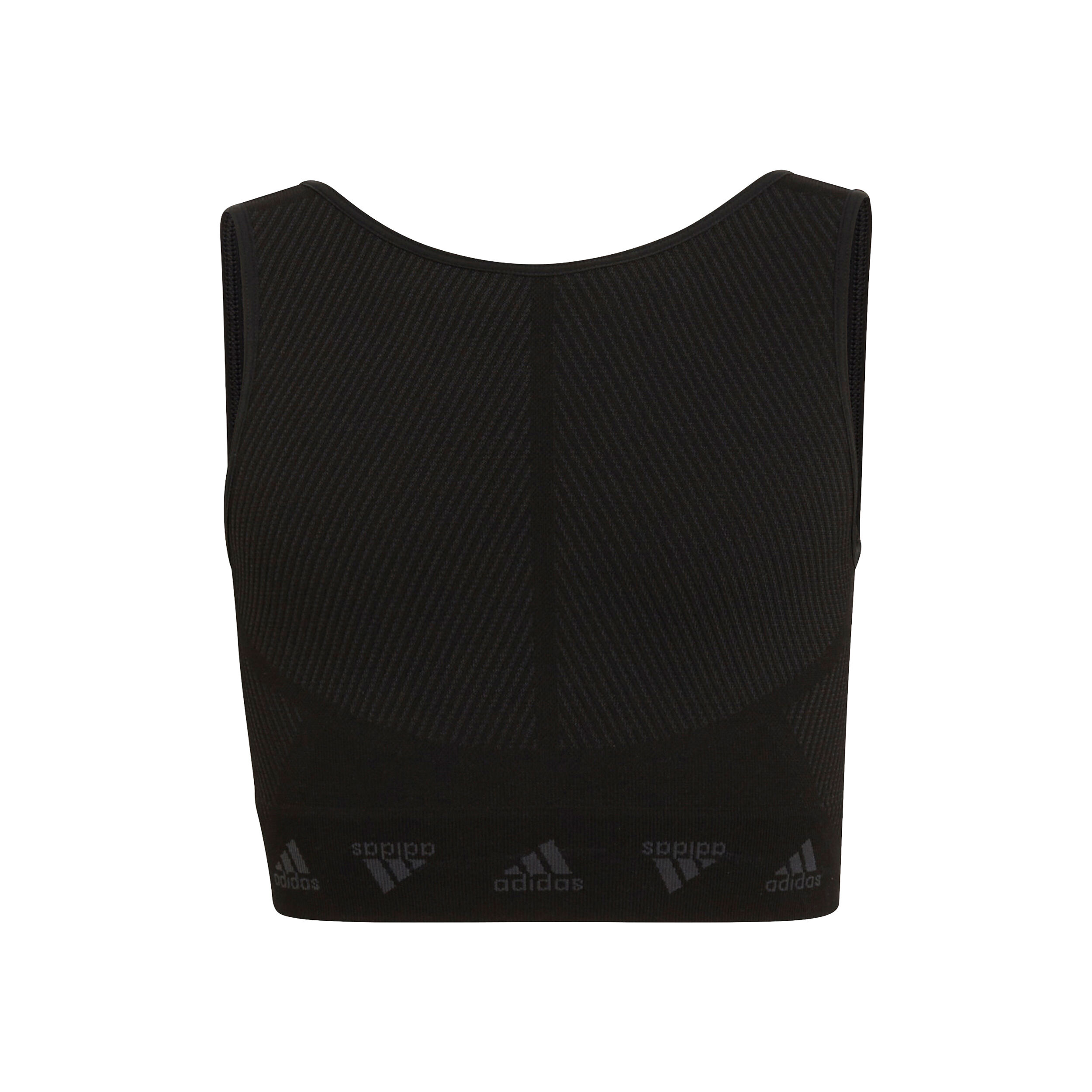 Aeroknit Tank-Top Mädchen - Schwarz