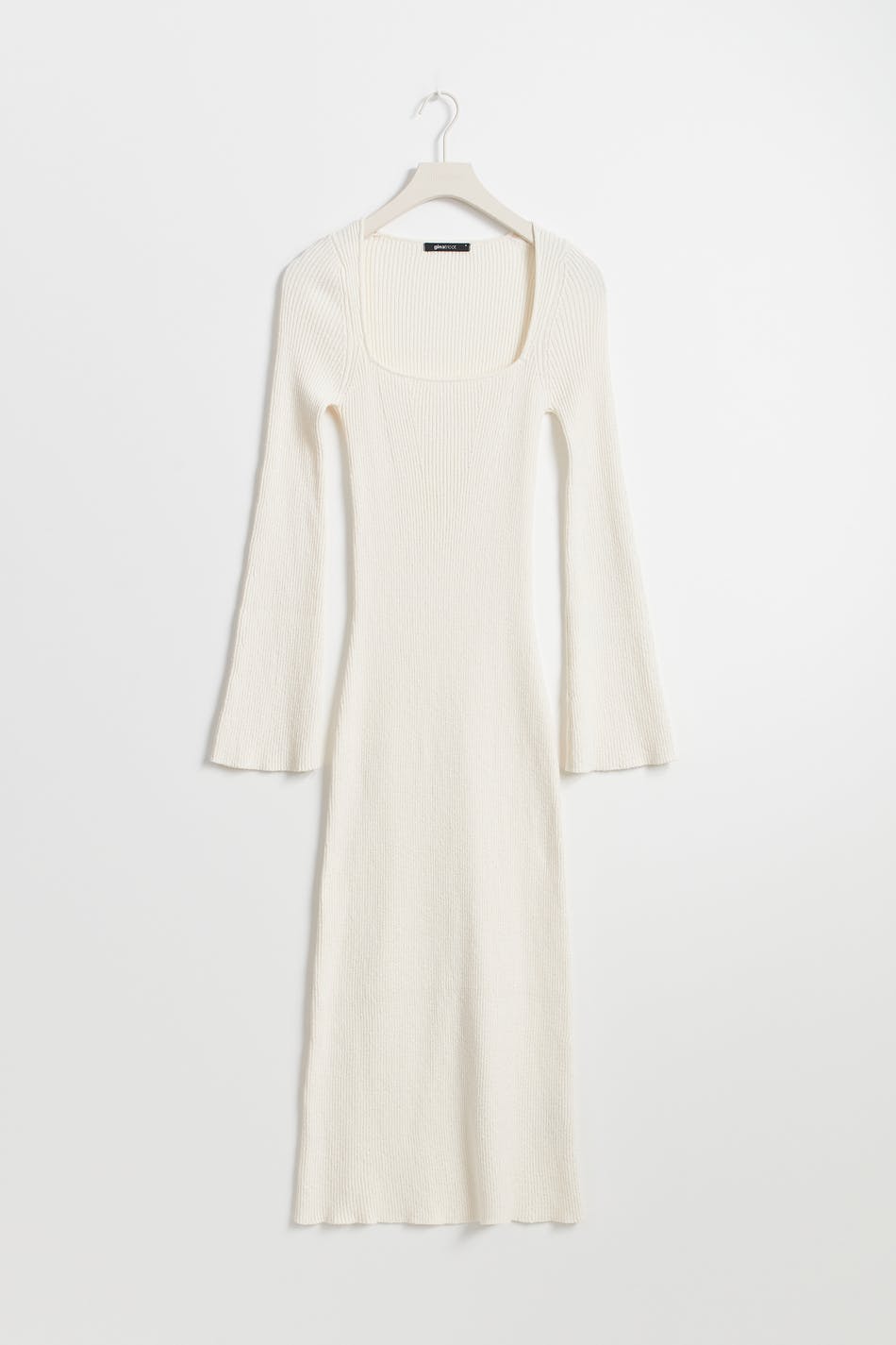 Knitted midi dress