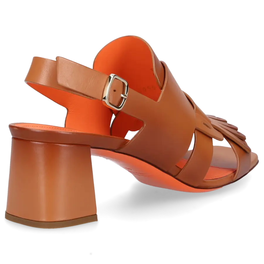 Santoni - Sandalen 70059 Kalbsleder - braun