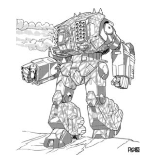 Archer ARC-9W Mech - 70 Tons - TRO 3085