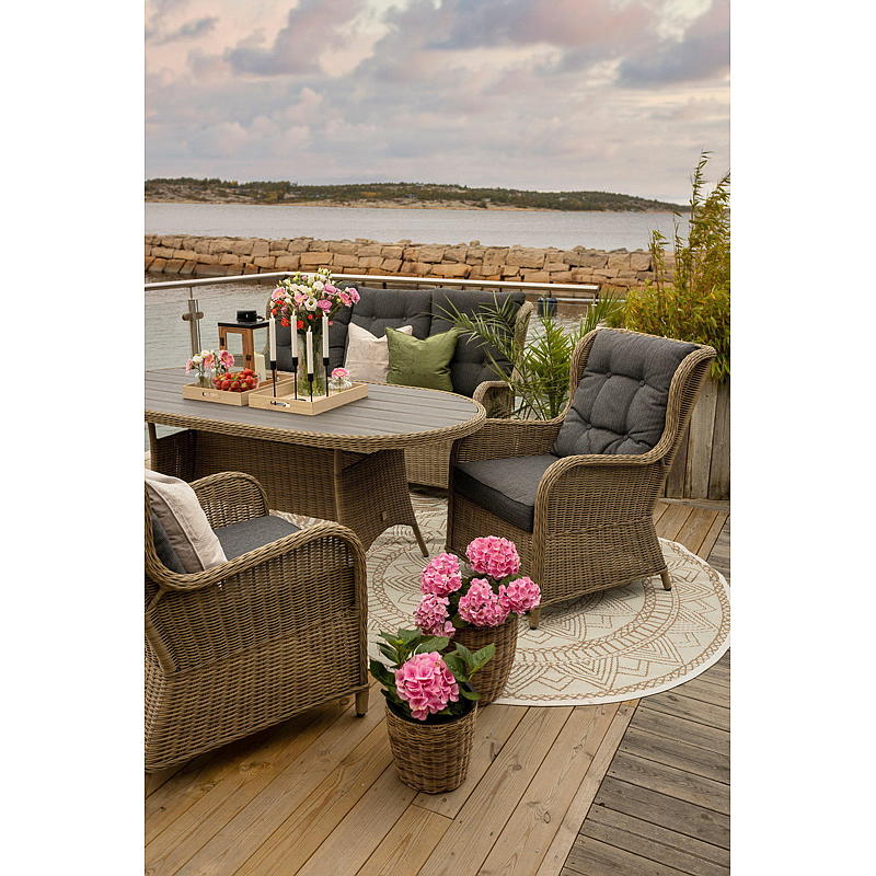 Home Potte ø 40x36, cm, brun, Hageby