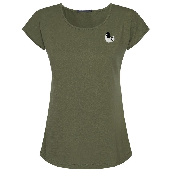 GreenBomb - Women's Animal Cat Hole (Cool) - T-Shirt