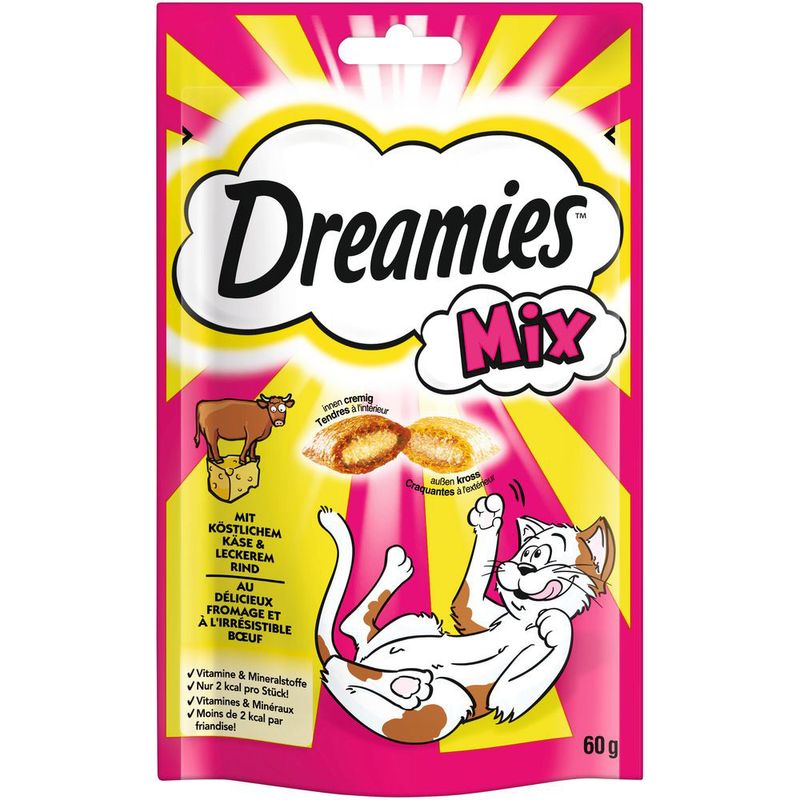 Sparpaket Dreamies Katzensnacks Mix Pack 6 x 60 g